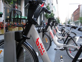 City hall in Calgary is again debating a bike share program for the city