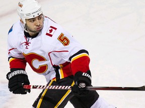 Flames defenceman Mark Giordano is almost ready to return from a hamstring injury.