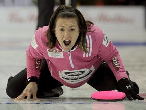 Heather Nedohin will play Jessie Kaufman in an all-Edmonton Page one-two game Saturday night in the Alberta Scotties