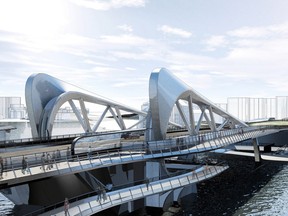 Victoria's new bridge is the priciest municipal project in the city’s history: a sleek, one-of-a-kind, $77-million raising bridge, expected to open in 2015.