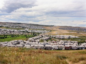 Most of the Calgary areas growth is on the outskirts of the city and in neighbouring communities