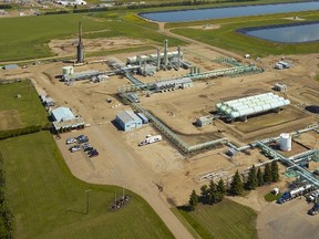 Decade-low prices for Alberta natural gas, processed at facilities like this, have resulted in low prices for gas-prone assets.