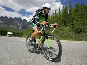 Banff will host a gran fondo this year, in addition to the popular Banff Bike Fest, pictured. Calgary Herald Archive.