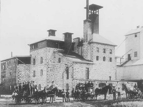 Calgary Brewing and Malting Co. turned on the taps in 1893.