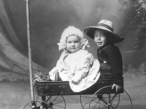 The Better Babies Contest was a feature of the 1914 Exhibition in Calgary.
Courtesy, Glenbow Archives