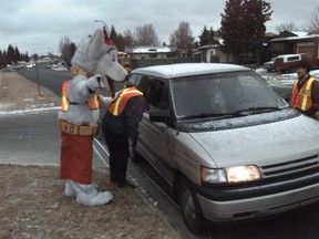 Harvey the Hound, moonlighting for the parking agency?