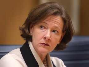 PC Leader Alison Redford says she endorses a $40 million agriculture initiative that could be cut under a Wildrose government. Photo by Colleen De Neve, Calgary Herald.