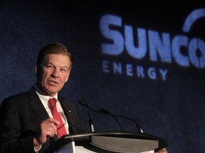 CEO Rick George gave five months notice of his retirement as head of Suncor Energy Inc. Allan Markin gave no notice of his resignation from Canadian Natural Resources Ltd.