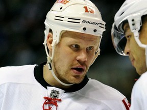 Olli Jokinen refuses to comment on whether or not he played injured.