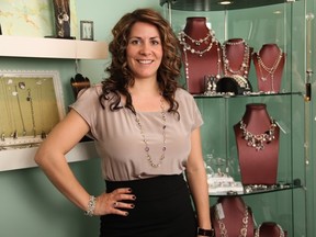 Rachel Mielke, of Hillberg & Berk jewelry designer in Regina.