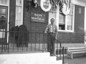 BMO Bank of Montreal opened this branch in the Calgary Stampede's Administration Building in 1947