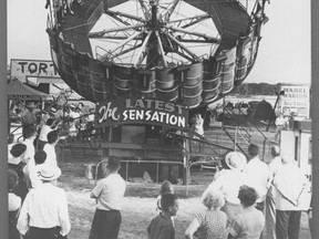 A version of the ride at the 1963 Stampede. 
Photo: Herald archive