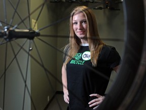 Heather Moyse has won a gold medal in bobsled and was a star World Cup rugby player. Now, she's found success as a track cyclist.