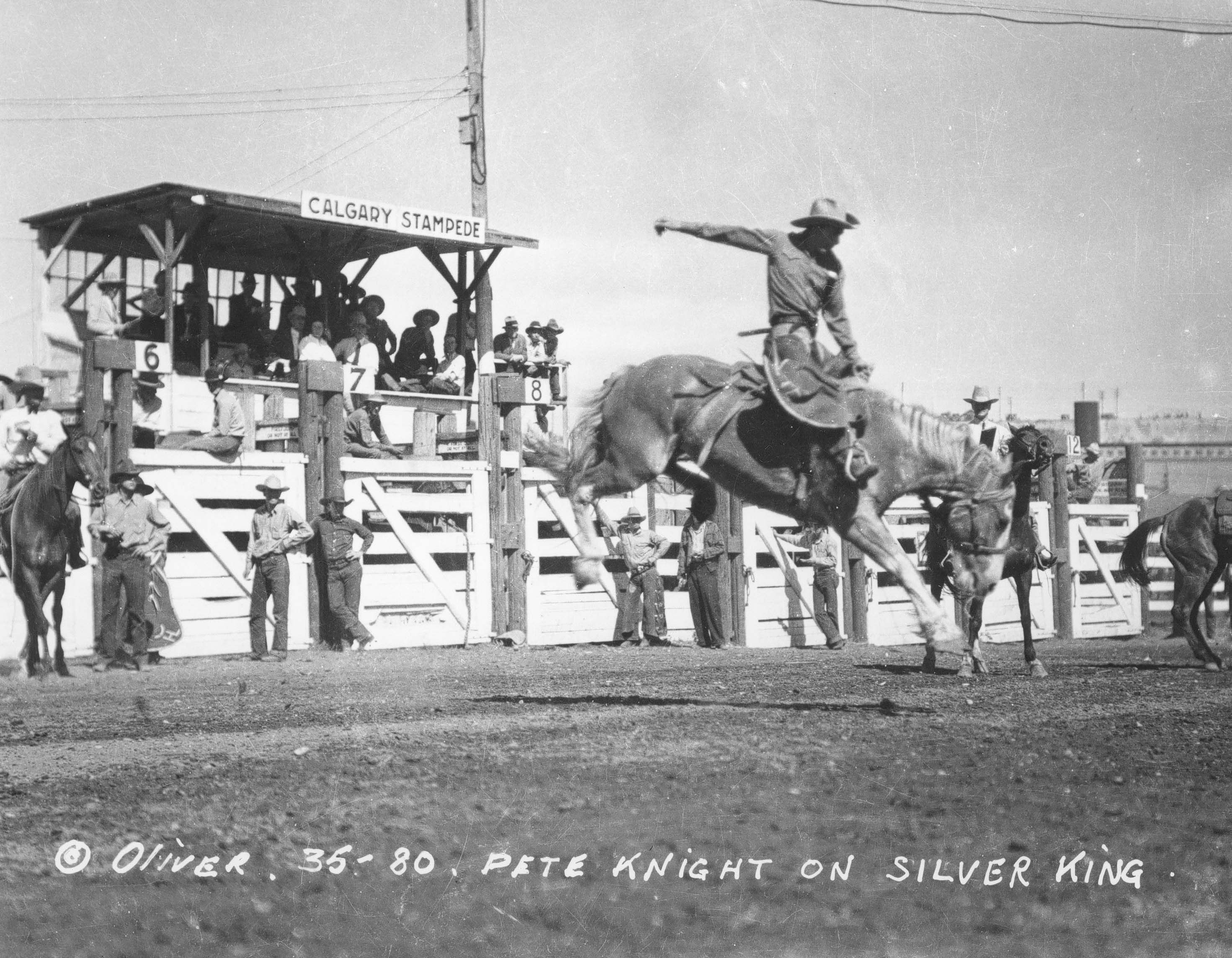 Legendary rodeo cowboy Pete Knight died seventy-five years ago this ...