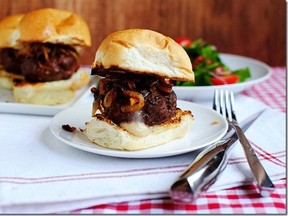 Stuffed French Onion Soup Sliders. Photo courtesy Iowa Girl Eats.