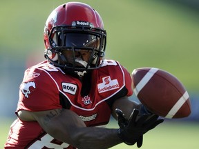 Ken-Yon Rambo might miss the Stamps' second pre-season game, tomorrow night in Regina.