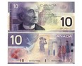 Canadian Prime Minister Sir John A. MacDonald on the front of the Canadian ten dollar bill.