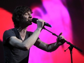 Australian performer Gotye performed to the crowd at the Corral on August 29, 2012.