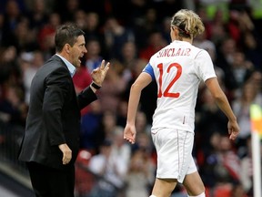 Canadian Olympic soccer coach John Herdman presumably doesn't need to explain Canada's gun laws or the intense rivalry with the U.S. to team captain Christine Sinclair.