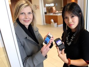Sharon Lee, right, and Tiffany Ardolino, of Brookfield Residential Homes.