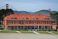 The former U.S. Army Barracks in the Golden Gate National Recreation Area of San Francisco is now home of the Walt Disney Family Museum