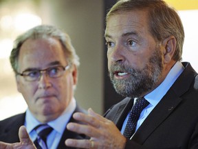 Federal NDP Leader Tom Mulcair must think cars run on fairy dust — or more likely, realizes there's a certain number of voters who are fooled by his poor understanding of not only how vehicles and jets work, but of economics in general.