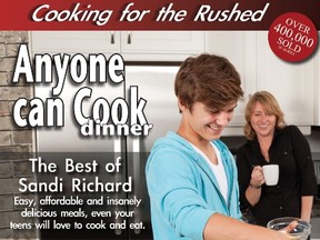 Sandi Richard's latest cookbook, Anyone Can Cook Dinner