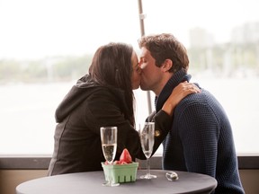 Kara and Brad share some alone time during her hometown date on this week's episode of The Bachelor Canada.