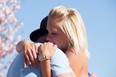 Chantelle gives Brad a goodbye hug on The Bachelor Canada. The 25-year-old pastor from Sylvan Lake, Alta., left the show to attend the funeral of her grandfather.