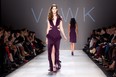 A design by VAWK at Fashion Week in Toronto. Photos: Chris Young, The Canadian Press.