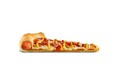 Pizza Hut Hot Dog Stuffed Crust Pizza. Handout photo.