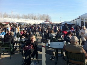 Thousands of Calgarians enjoyed some mild weather and some early holiday shopping at the Spruce Meadows Christmas Market this weekend. Photos by Monica Zurowski.