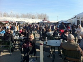 Thousands of Calgarians enjoyed some mild weather and some early holiday shopping at the Spruce Meadows Christmas Market this weekend. Photos by Monica Zurowski.