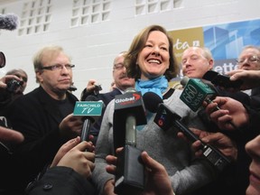 Alison Redford didn't become premier because of Albertans' wishes, she edged out Gary Mar to become the party's favourite, and of course won re-election last spring in the general election.