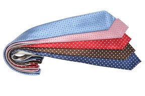 You can't go wrong with a beautiful tie that will never go out of style. Ermenegildo Zegna ties, $225 each, at Harry Rosen. Photos: Courtesy, Harry Rosen.