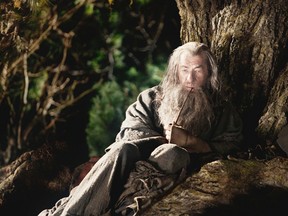 IAN McKELLEN as Gandalf in New Line Cinema’s and MGM's fantasy adventure “THE HOBBIT: AN UNEXPECTED JOURNEY,” a Warner Bros. Pictures release.