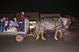 Horse drawn wagon