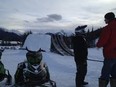 Monster Energy Pro snowmobile team