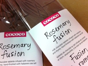 Rosemary Fusion from Cococo just won silver at the 2012 Chocolate Awards.