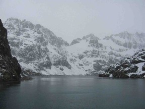 Drygalski Fjord, South Georgia. Photo courtesy of Connie J. Martin.