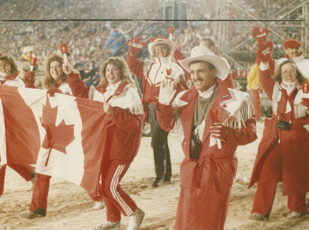 Canadian athletes enter