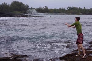 throw net fishing