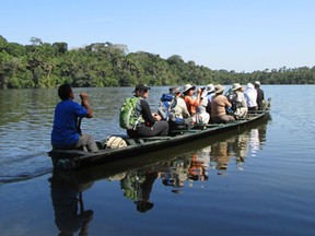 Canoe ride in the Amazon Rainforest (Source: Exodus)