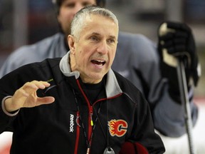 Flames Coach Bob Hartley