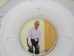 State-of-the-art technology means that advanced cancer treatment is now available at Aga Khan University Nairobi Campus and Hospital, according to Dr. Farrok Karsan, section head of radiation oncology. All photos by Monica Zurowski.