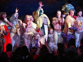 Alegria was the first Cirque du Soleil show to travel to Calgary; it arrived in 2003. Calgary Herald file photo.