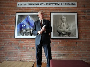 Preston Manning, who has been out of the country and hasn't been reachable since the Wenzel tape came out.