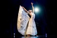 There are 300 costumes in Cirque du Soleil's Amaluna, including this intricate gown made from 80 yards of fabric.