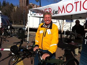 Lonny Balbi is the founder and chief enthusiast behind the annual Bike to Work Day every year.