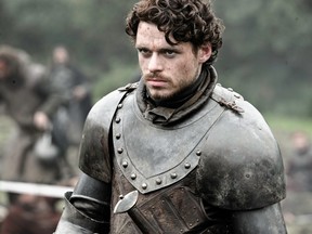 Richard Madden plays Robb Stark on Game of Thrones, which airs on HBO Canada.